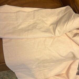 Pottery Barn kids Evelyn Linen Black out curtain 44X84 blush